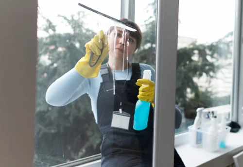 Nettoyage de vitres intérieures et extérieures à Condé-Sainte-Libiaire